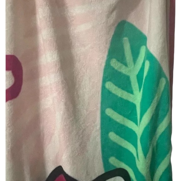 Sanrio 2024 Hello Kitty Cat Tropical Blanket Soft Throw 60x40 RARE - Picture 13 of 16